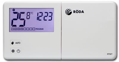  Недельный комнатный термостат Roda RTW7